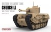 Meng Model WWT-017 World War Toons Churchill British Infantry Tank